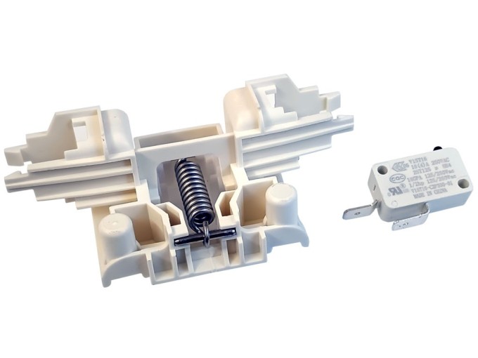 Zámek dveří myčky 192125 GORENJE, MORA, FAGOR, BRANDT, WHIRLPOOL, INDESIT, BOSCH, SIEMENS