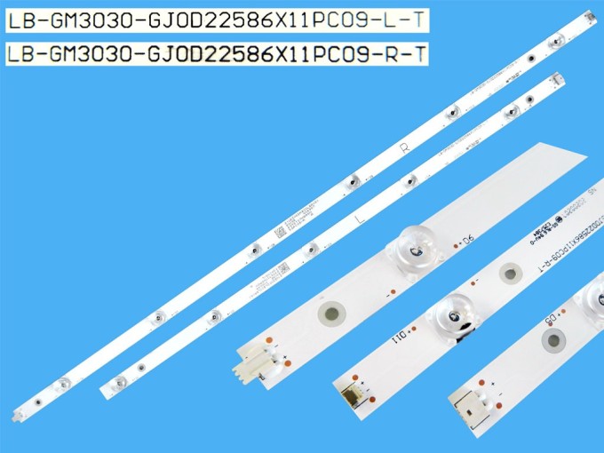 Sada LED podsvícení 1150mm pro LCD panely Philips 58PC09-L + 58PC09-R