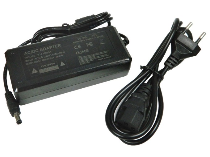 Univerzální impulzní napáječ 48V / 0,4A 20W s konektorem 5,5 x 2,5 mm