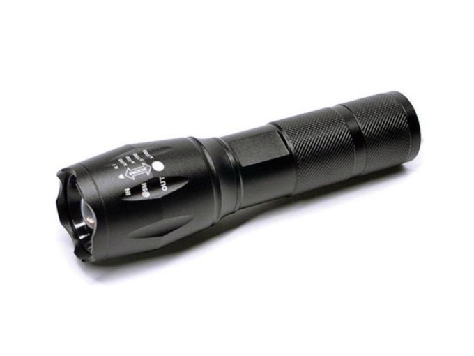 LED nabíjecí svítilna Platinet PAFT 10W s režimem ZOOM a funkcí power banky