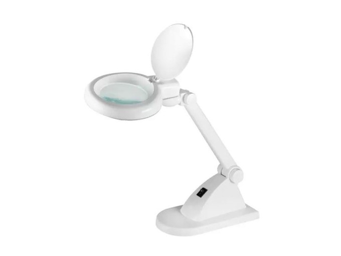 Stolní LED lupa Geti GDM 23 s dioptriemi