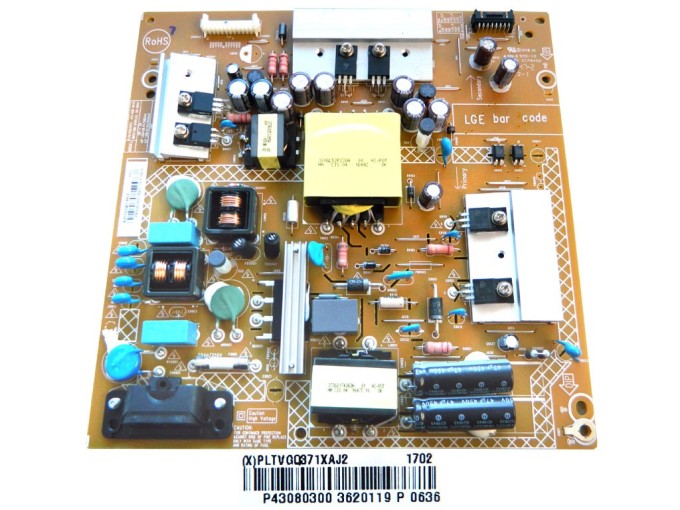 LCD modul zdroj PLTVGQ371XAJ2 - Power supply board 715G7574-P01-W07-0H2H