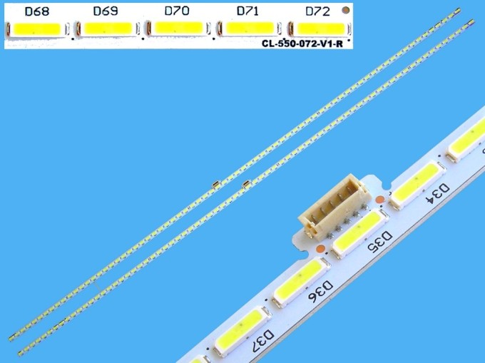 LED podsvit EDGE 604mm sada pro Philips TV