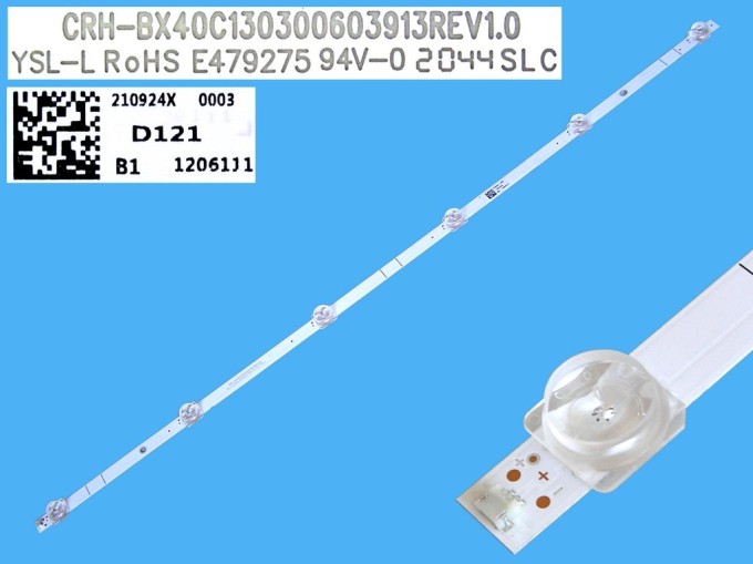 LED podsvit 720mm - 6LED pro LCD TV Hisense