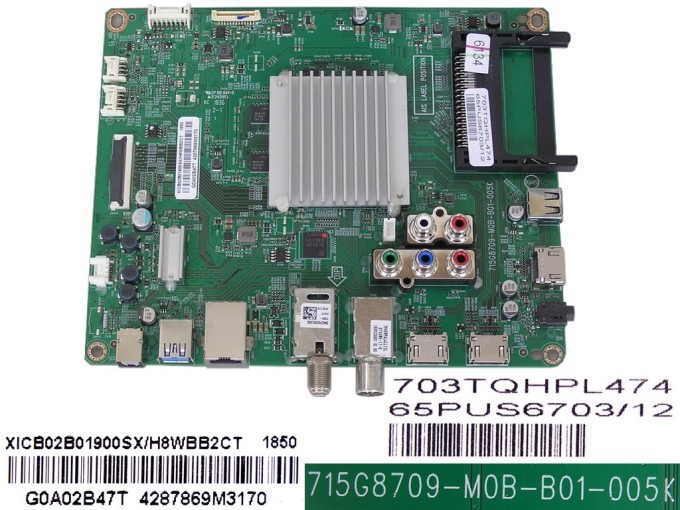 Základní deska LCD LED Philips XICB02B01900SX/H8WBB2CT