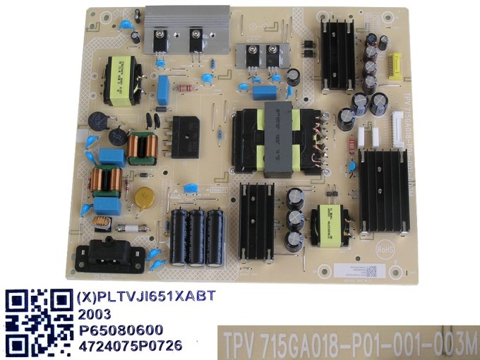 LCD zdrojová deska Philips 715GA018-P01-001-003M pro TV 65PUS7304/12 a 65PUS7354/12