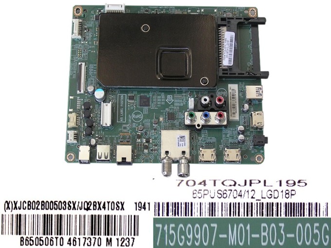 Základní deska LCD LED Philips XJCB02B00503SX/JQ2BX4T0SX