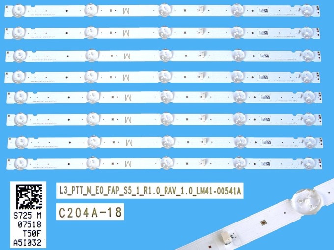 LED podsvit 438mm pro Sony 50" LCD TV - sada 8 pásků LM41-00541A