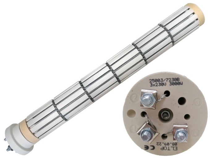 Keramické topné těleso 3000W / 3x400V