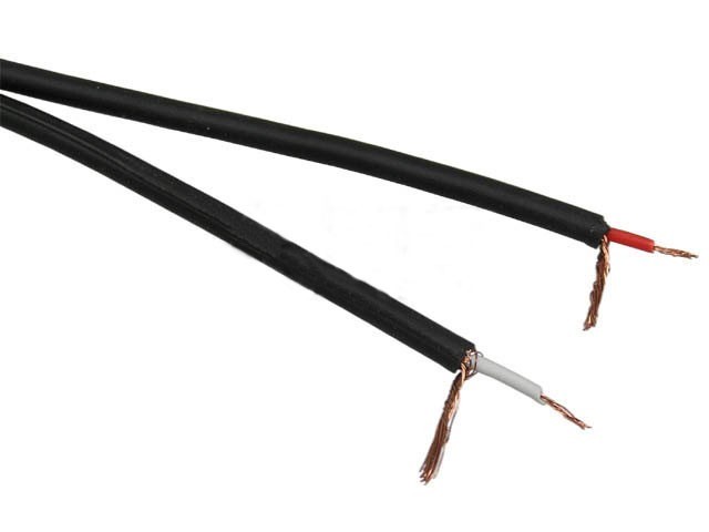 Stíněný kabel dvojlinka 2 x 0,08 mm²