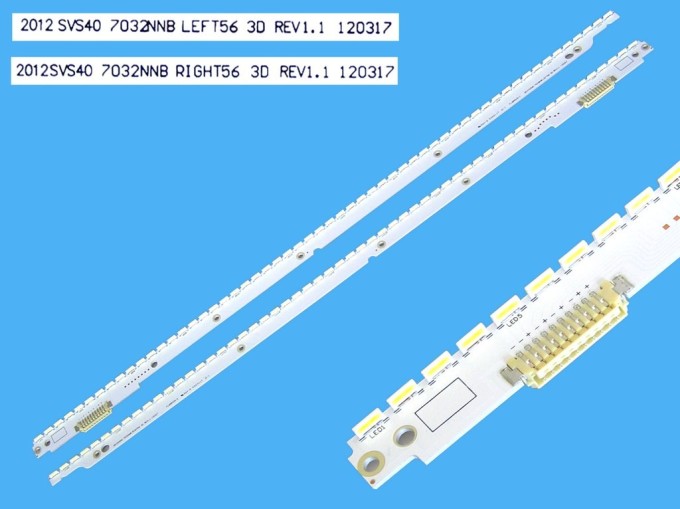 LED podsvícení 498mm sada Samsung BN96-21711A a BN96-21712A