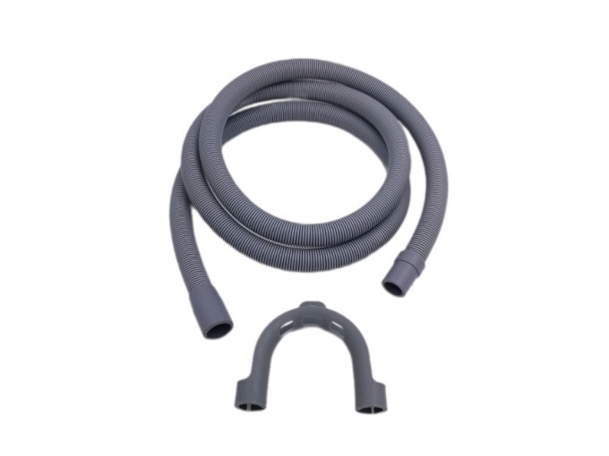 Vypouštěcí hadice 2 m pro pračky a myčky - rovná