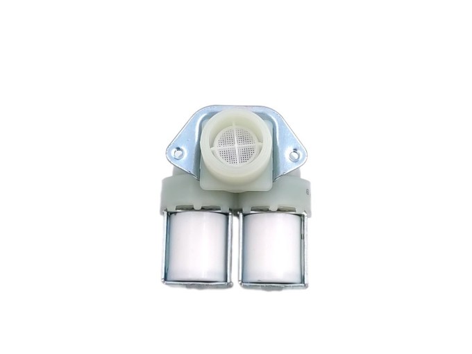 Elektromagnetický dvoucestný napouštěcí ventil pro automatické pračky