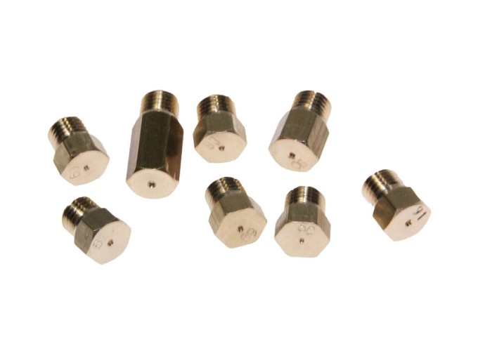 Trysky na propan-butan Mora a Gorenje 176126, sada 8 ks