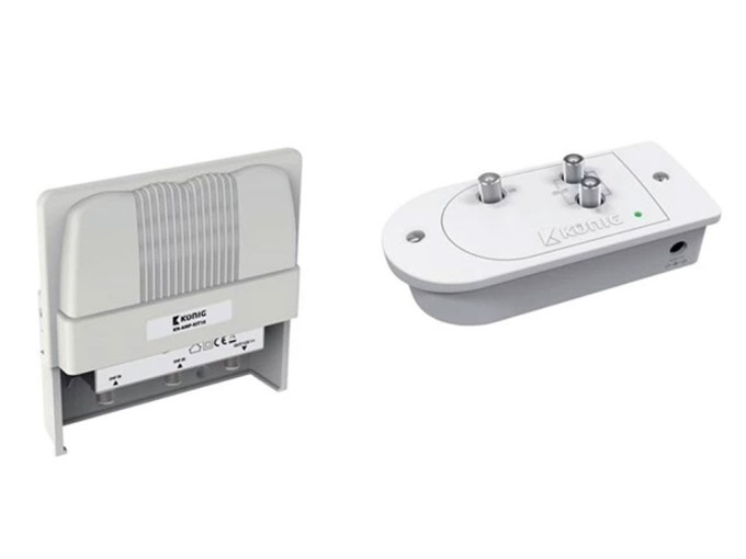 TV Zesilovač a Napaječ 12V/250mA KÖNIG KN-AMP-KIT10