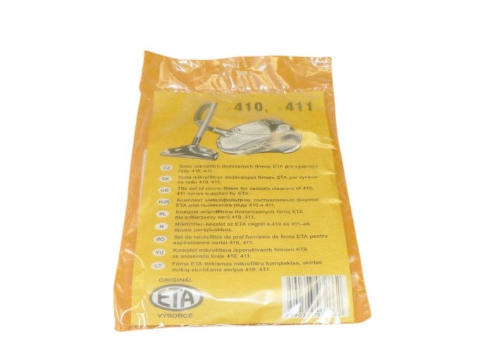 Mikrofiltry ETA 9707 66000 pro vysavače ETA 0410 a 0411