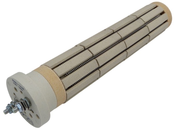 Keramické topné těleso 500 W 230 V, 4 články, 240 mm