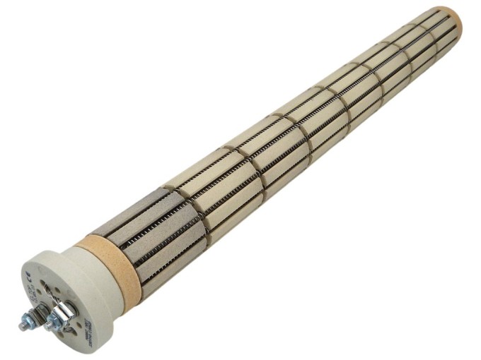 Keramické topné těleso 2000 W, 8 článků, 500 mm - DZD Dražice