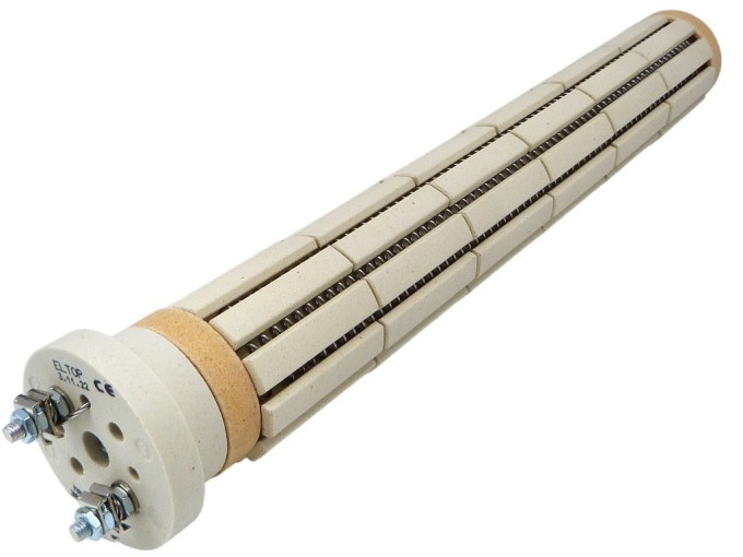 Keramické topné těleso Dražice 2200W / 230V 6 čl., 380 mm