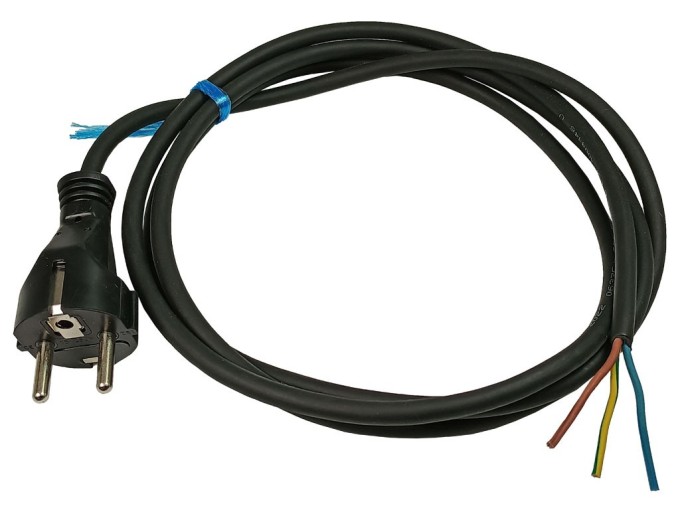 Flexo přívodní šňůra pryžová 3x1mm 2m