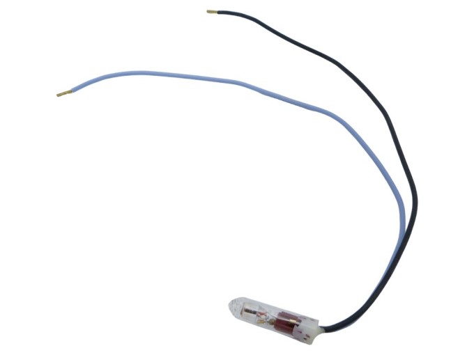 Doutnavka 230V s kabely bez krytky