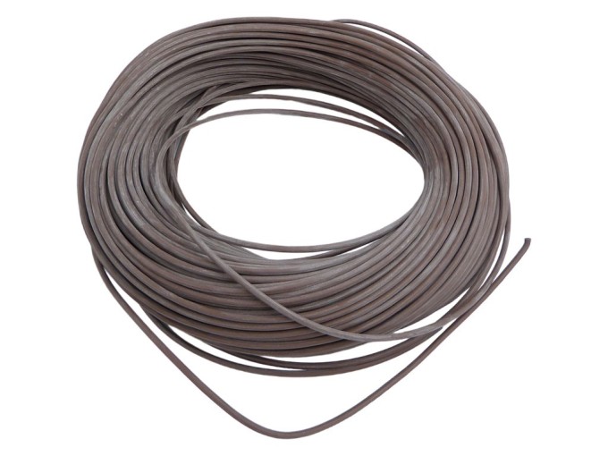 Kabel CSA 1,5 mm s silikonovou izolací - hnědý