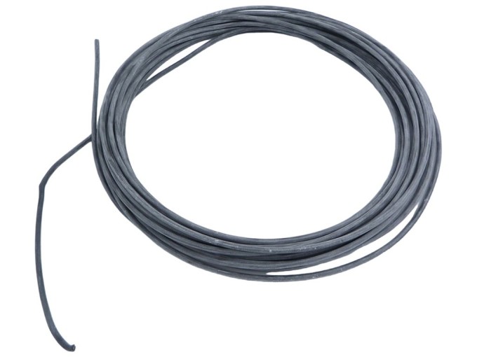 Černý silikonový kabel CSA 1,5 mm
