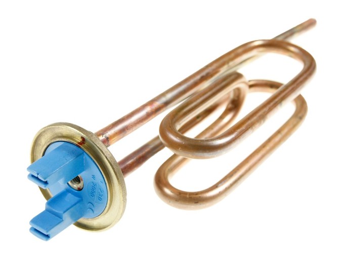 Topné těleso bojleru 2200 W krátká jímka DZD Dražice, Mora, Gorenje