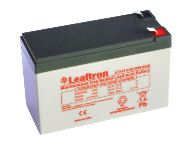 Olověný akumulátor 12V 9Ah LTX12-9 Leaftron