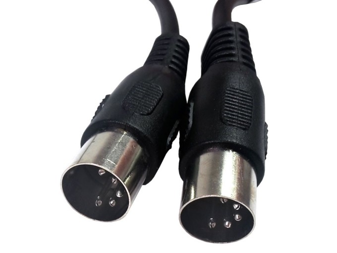 DIN 5 pin Propojovací Kabel 2m CAGL20000BK20 Nedis