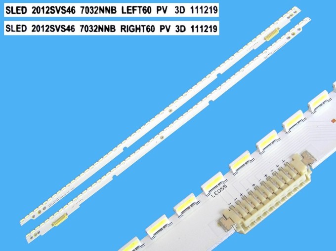 LED podsvit EDGE 573mm pro Samsung BN96-21713A + BN94-21714A