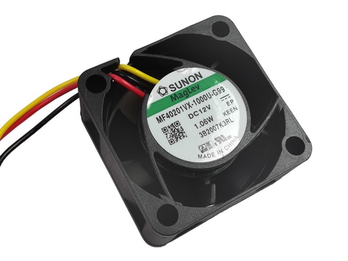 Axiální ventilátor 40x40x20mm 12V 80mA Sunon MagLev MF40201VX-1000U-G99