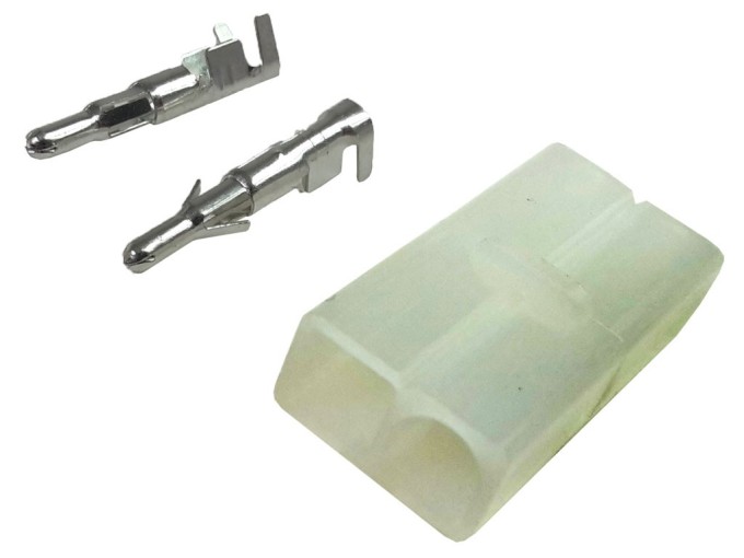 Napájecí konektor Tamiya 2 piny 6,2 mm