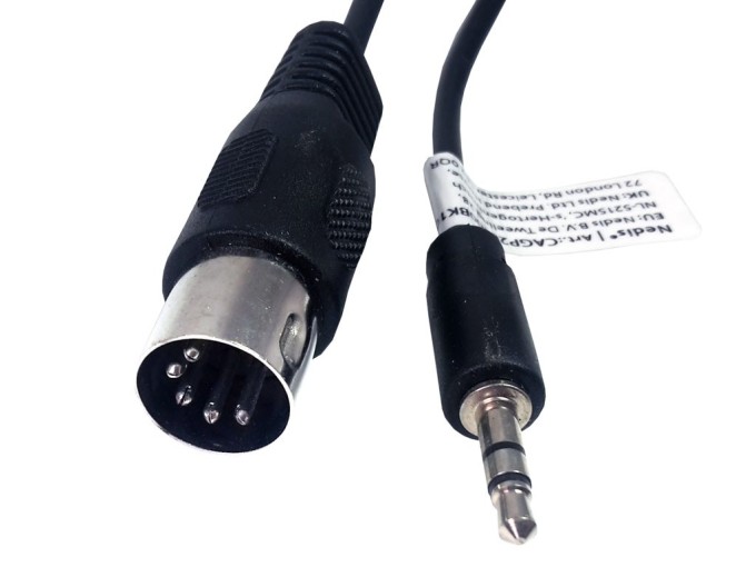 Kabel 3.5mm jack na DIN 5 kolík (samec) 1m Nedis