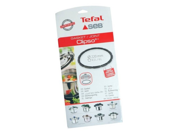 Těsnění pro tlakové hrnce Tefal a SEB 4.5L/6L - 792350