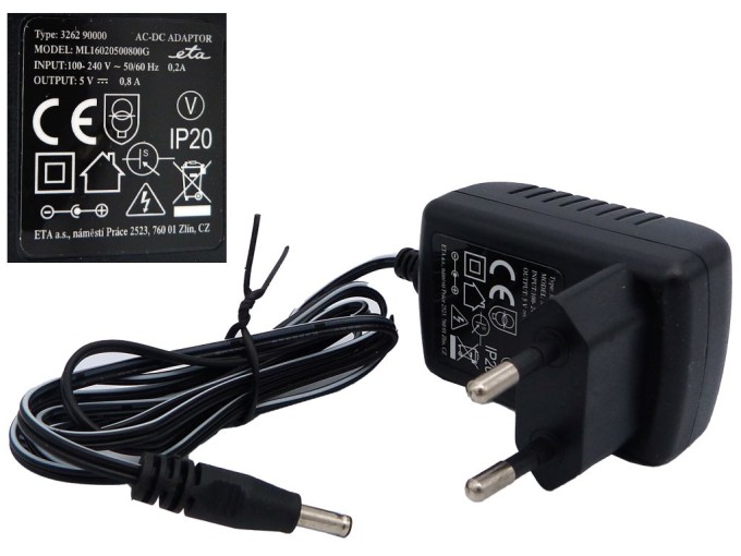 Nabíjecí adaptér pro čistič oken ETA 3262