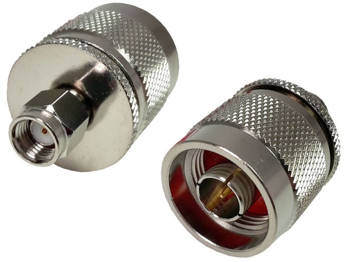 Přechodka N male na SMA female reverzní
