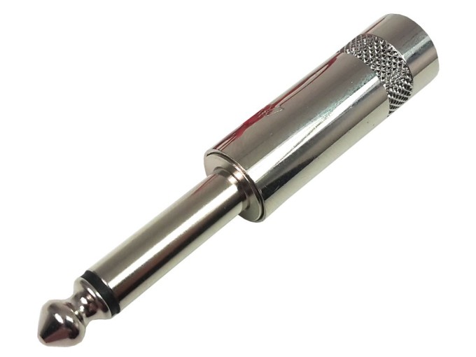 Kovový mono JACK konektor 6,3 mm REAN NYS201