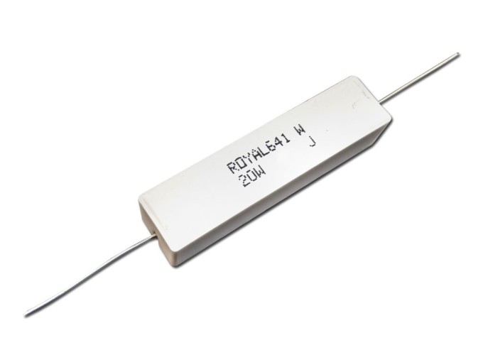 Axiální rezistor TR20 470R 20W