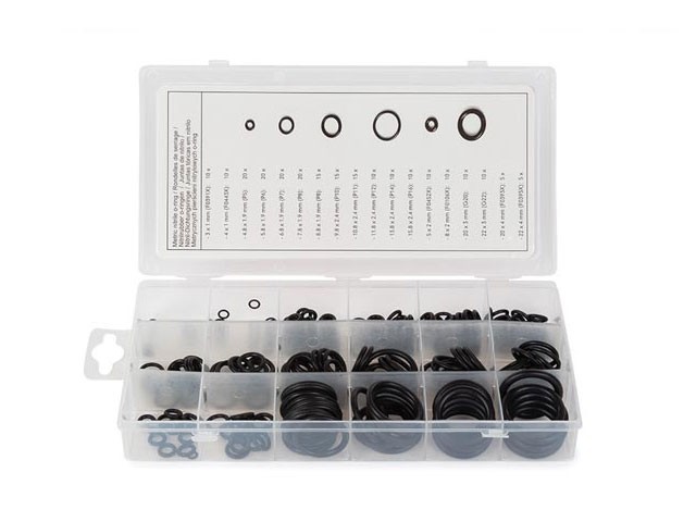 Sada nitrilových O-kroužků 225 ks