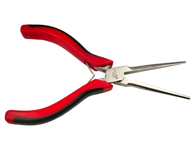 Izolované špičaté kleště, přímé, prodloužené, 150 mm