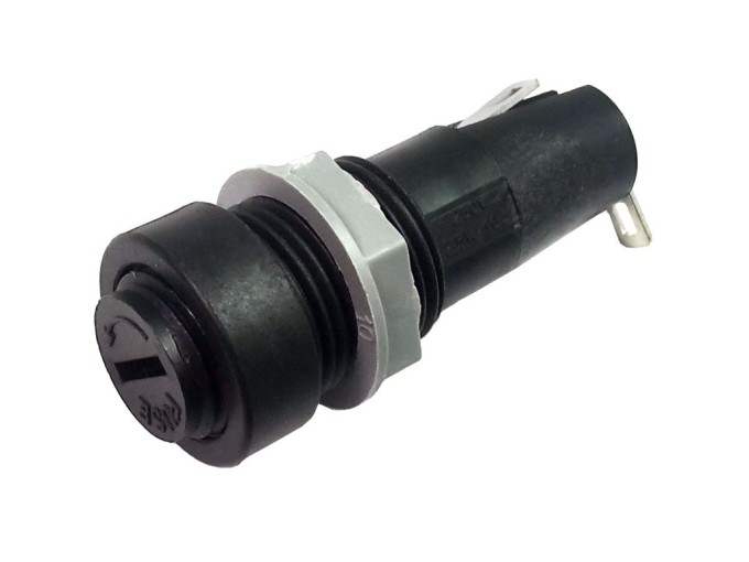 Pojistkový držák do panelu 5x20mm