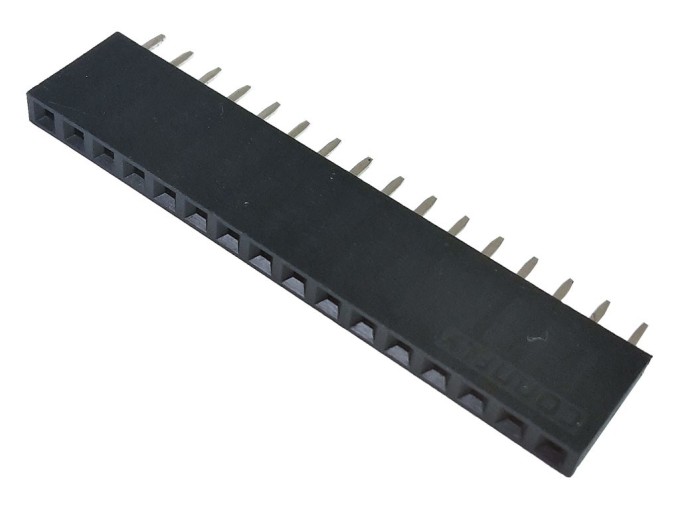 Kontaktní zásuvka do PCB 16 pinů, THT