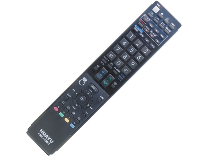 Univerzální dálkový ovladač RM-L1026+2 pro TV Sharp