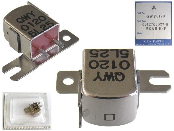 Hlava mono 285 ohm QWY0120 pro kazetové magnetofony National Panasonic