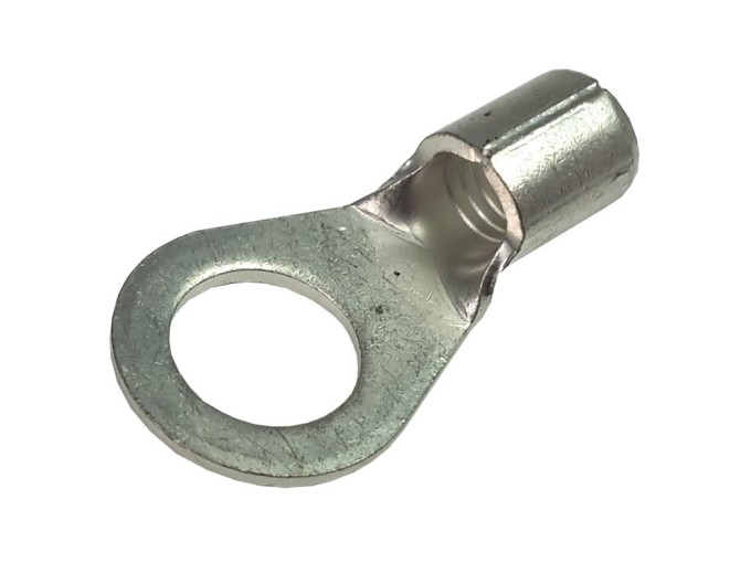 Krimpovací očko M8 bez izolace pro kabel 10mm2 - QS 10-M8