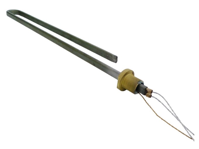 Topné těleso 1600 W 230 V U šroubové 370 mm