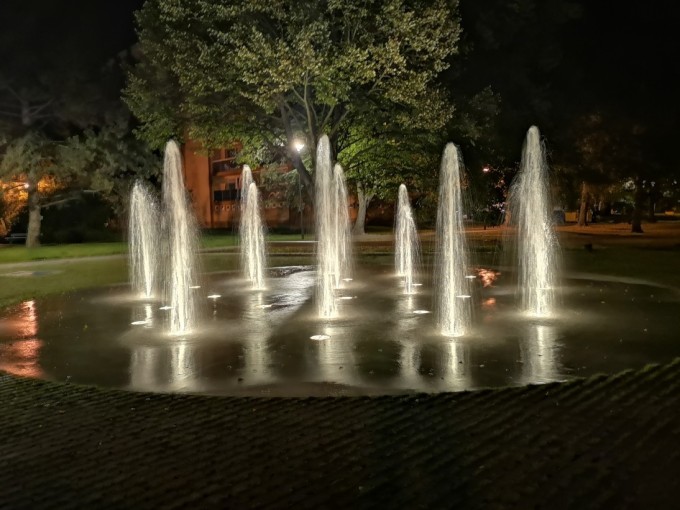 LED světlo RISE nerez 12x3W, teplá bílá 3000 K, 24V DC