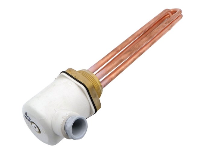 Topné těleso 1,5 kW 230/400 V měď - klíč 65