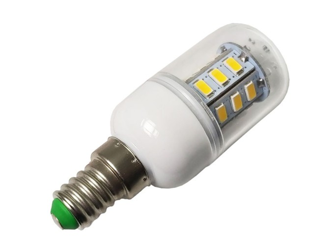 LED žárovka E14 10W 12V-85V teplá bílá